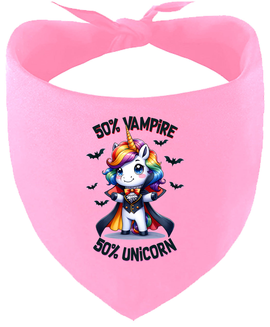 50 Percent Vampire Pet Bandana