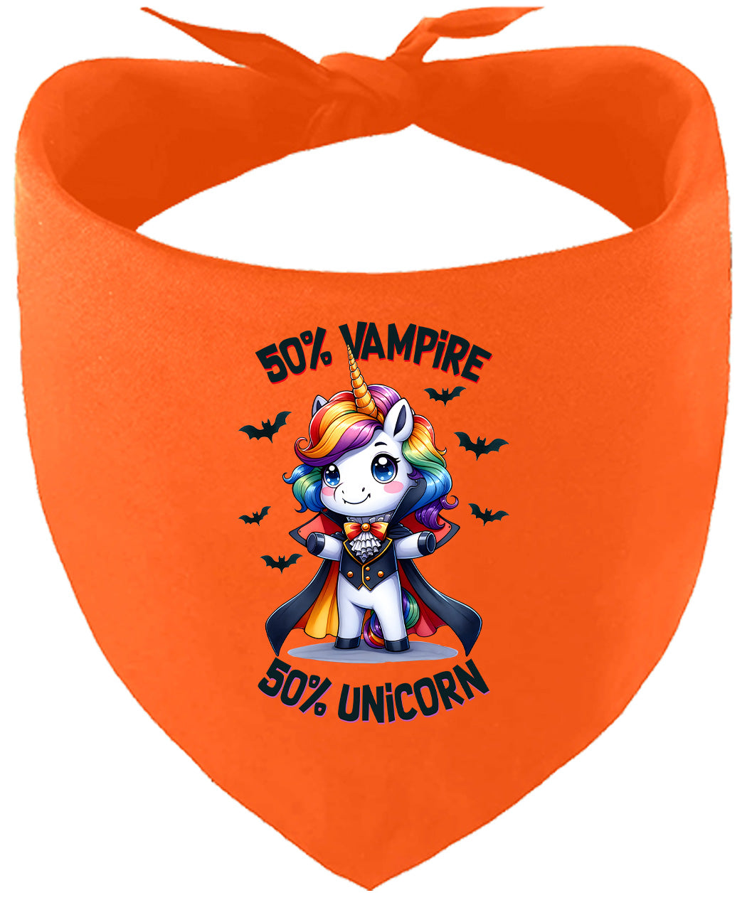 50 Percent Vampire Pet Bandana