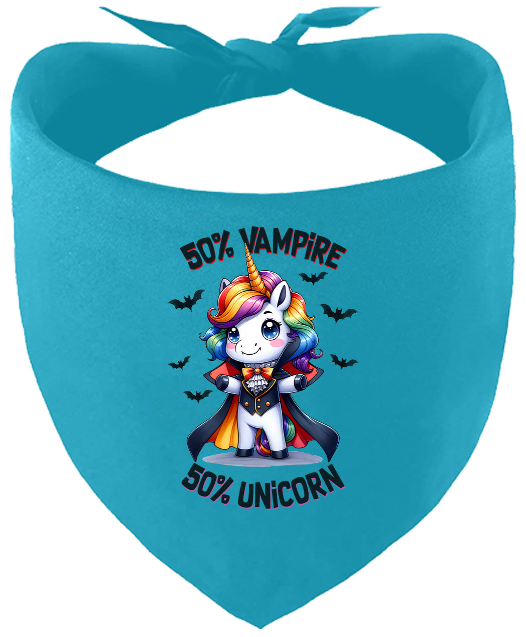 50 Percent Vampire Pet Bandana