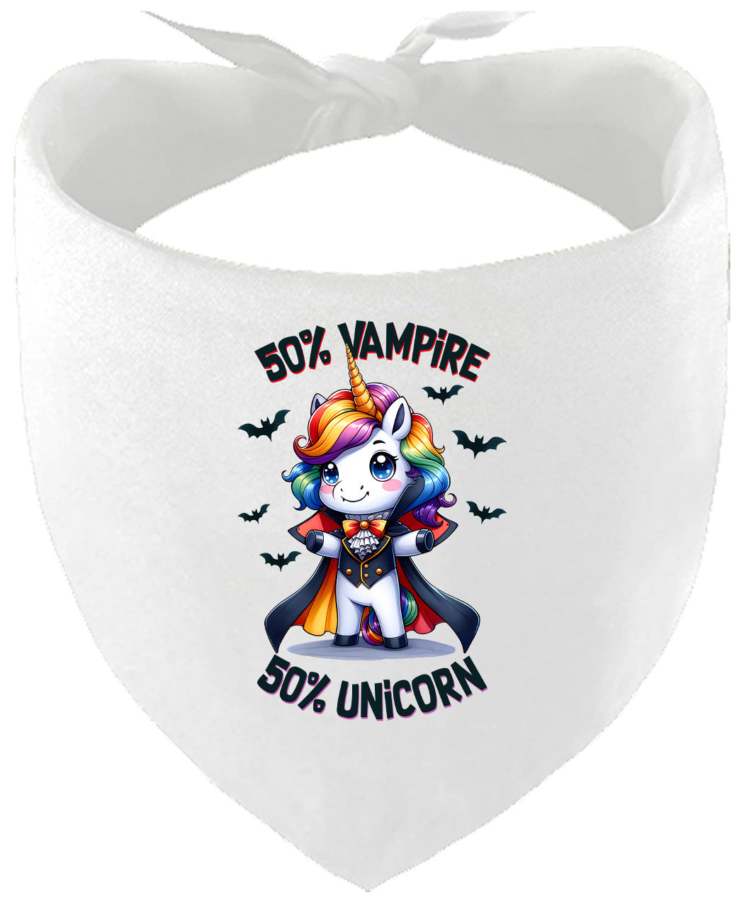 50 Percent Vampire Pet Bandana