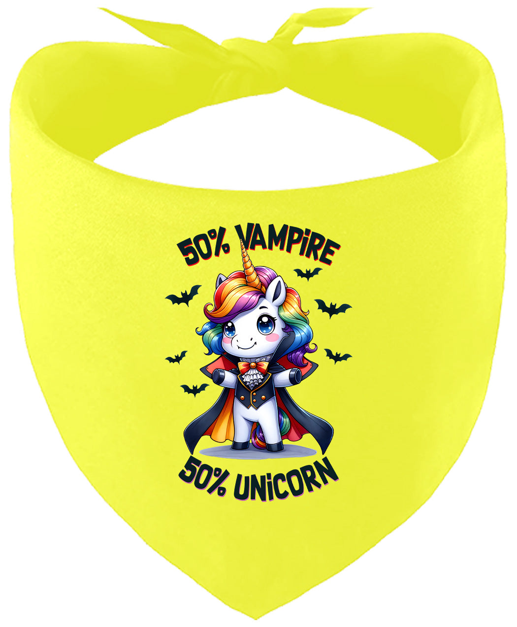 50 Percent Vampire Pet Bandana