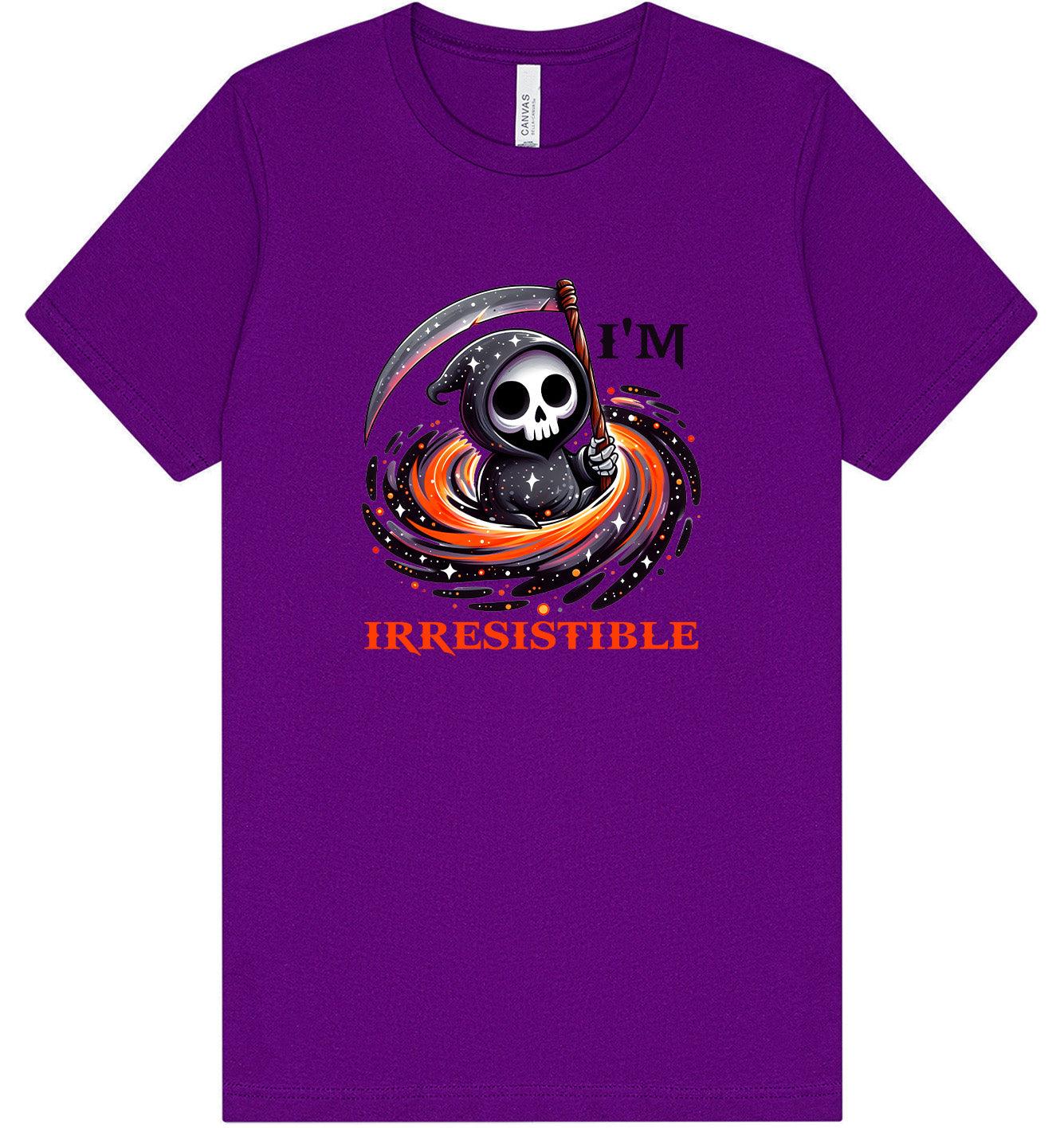 Irresistable Death Adult Bella Canvas Shirt