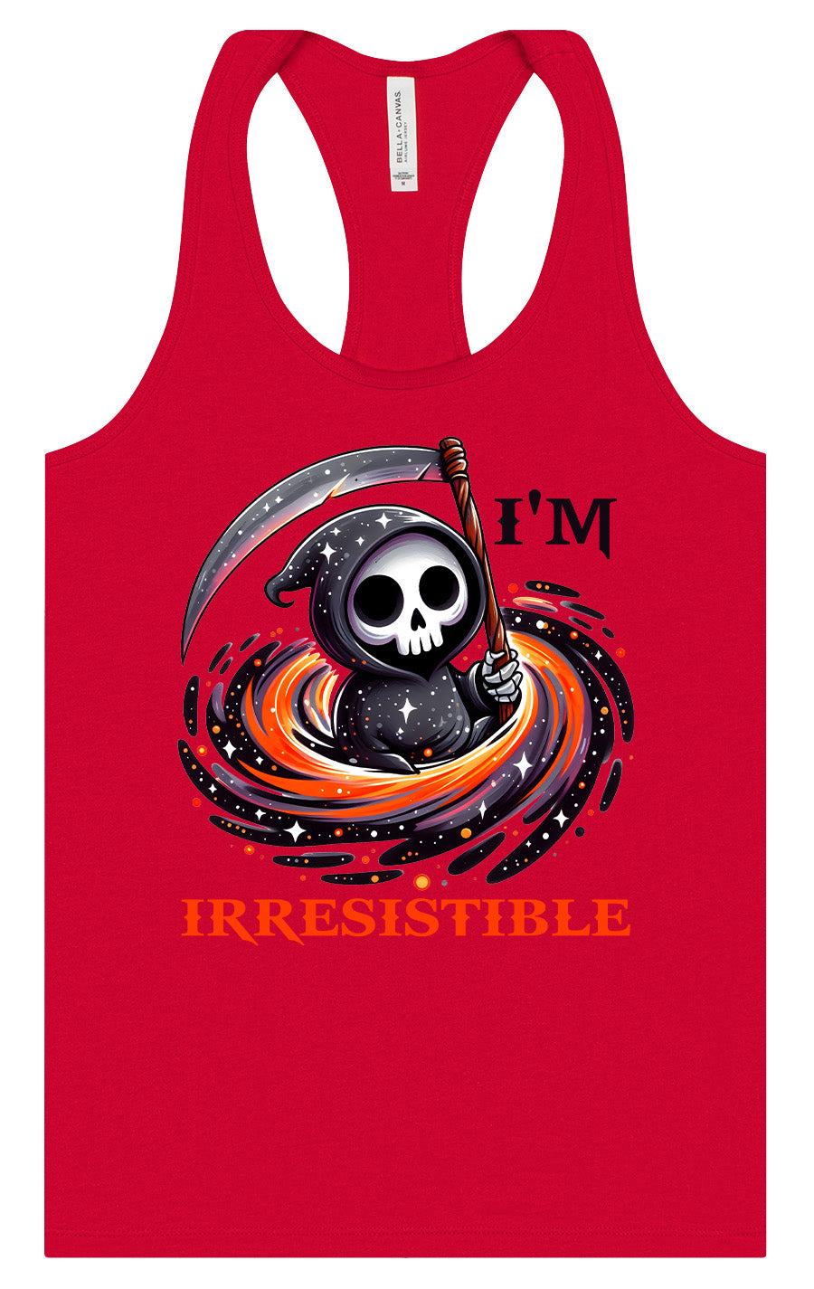 Irresistable Death Women's Racerback Tank