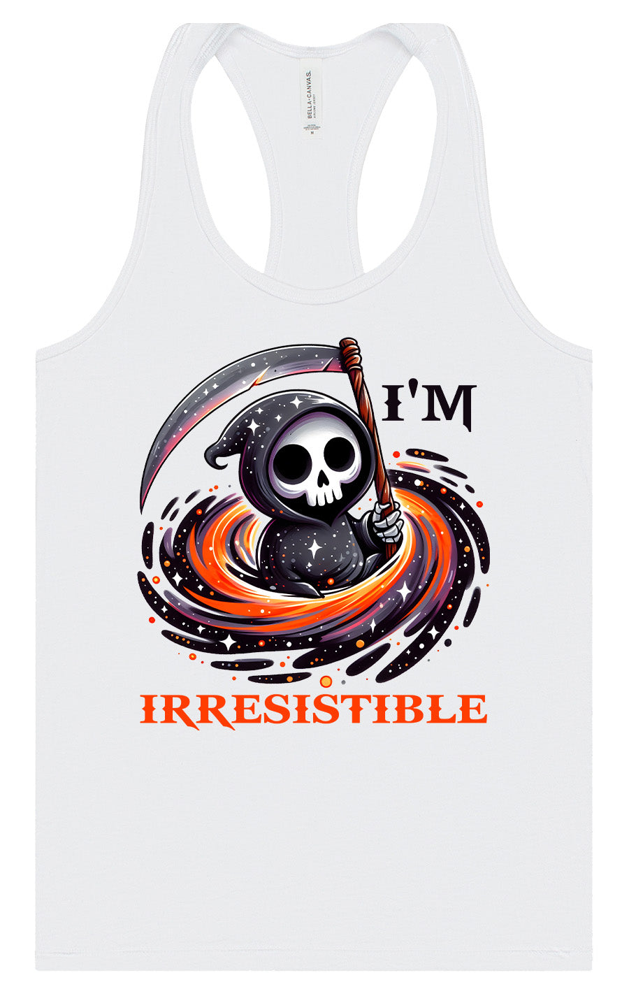 Irresistable Death Women's Racerback Tank