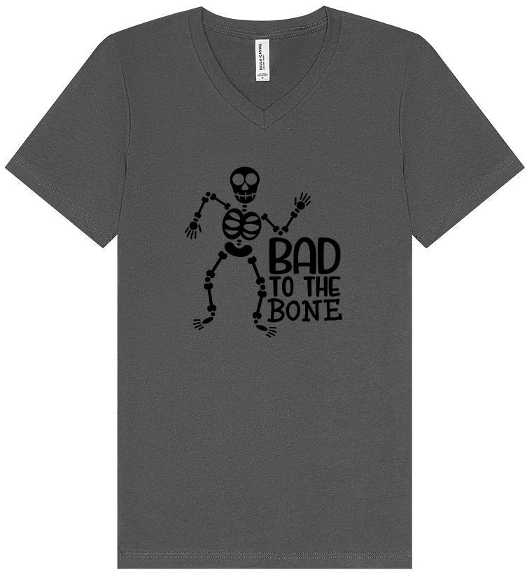 Bad to the Bone Unisex V-Neck Shirt