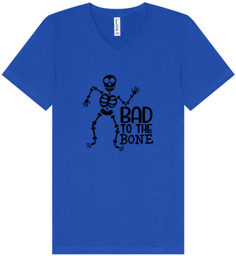 Bad to the Bone Unisex V-Neck Shirt