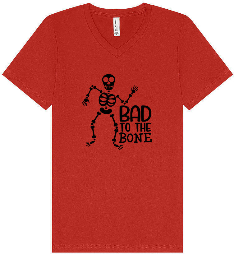Bad to the Bone Unisex V-Neck Shirt