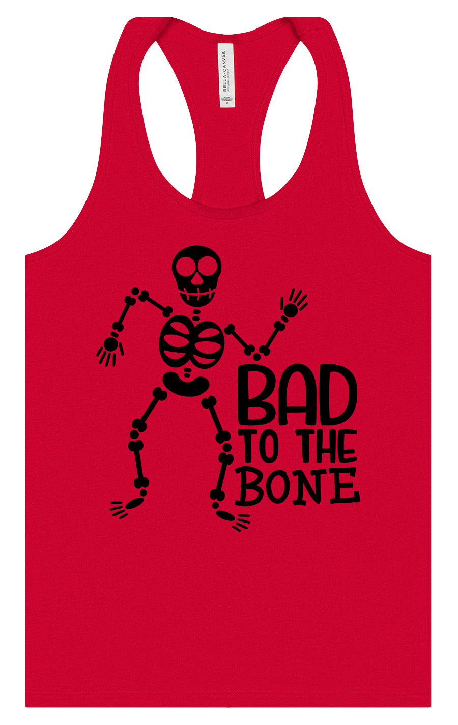 Bad to the Bone Women's Racerback Tank