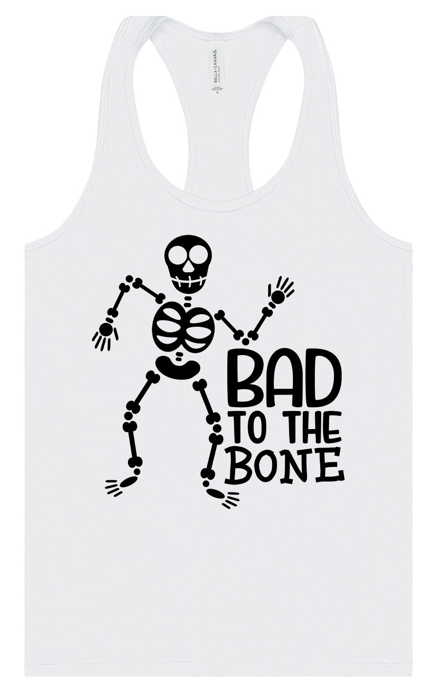 Bad to the Bone Women's Racerback Tank
