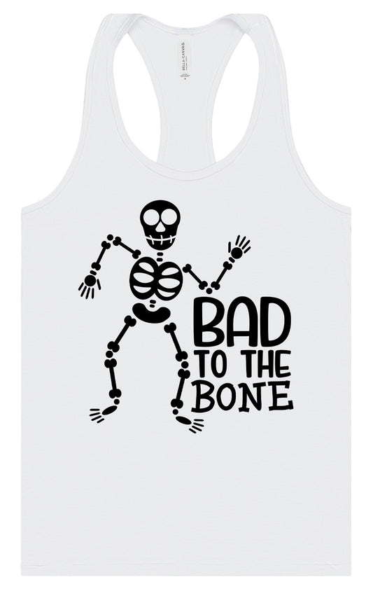 Bad to the Bone Women's Racerback Tank