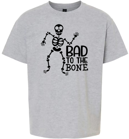 Bad to the Bone Children's Gildan Soft Shirt