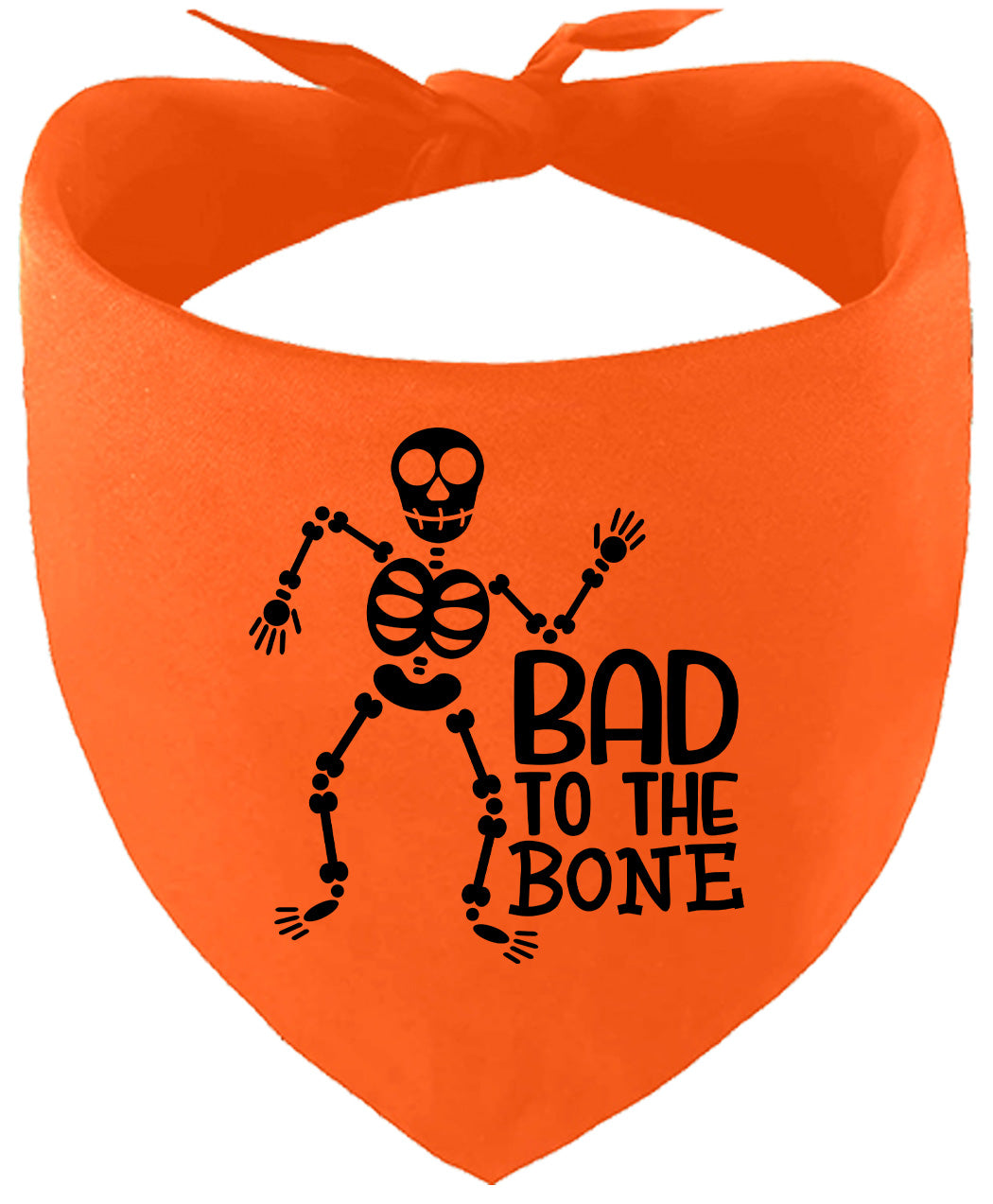 Bad to the Bone Pet Bandana