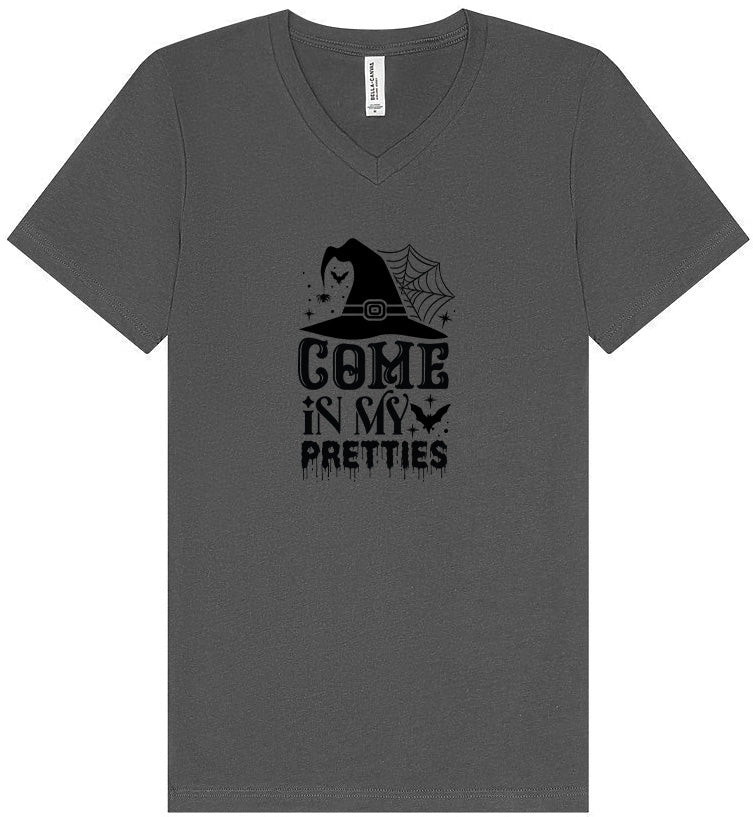 Come in My Pretties Unisex V-Neck Shirt