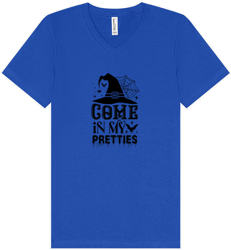 Come in My Pretties Unisex V-Neck Shirt