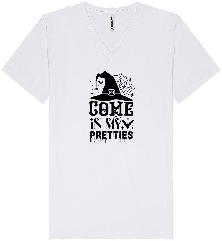 Come in My Pretties Unisex V-Neck Shirt