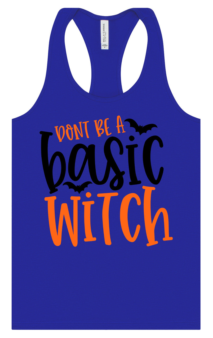 Don't Be a Basic Witch Women's Racerback Tank