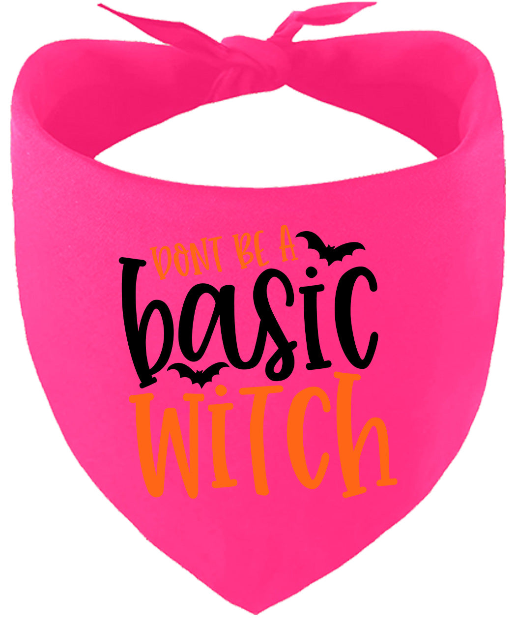 Don't Be a Basic Witch Pet Bandana