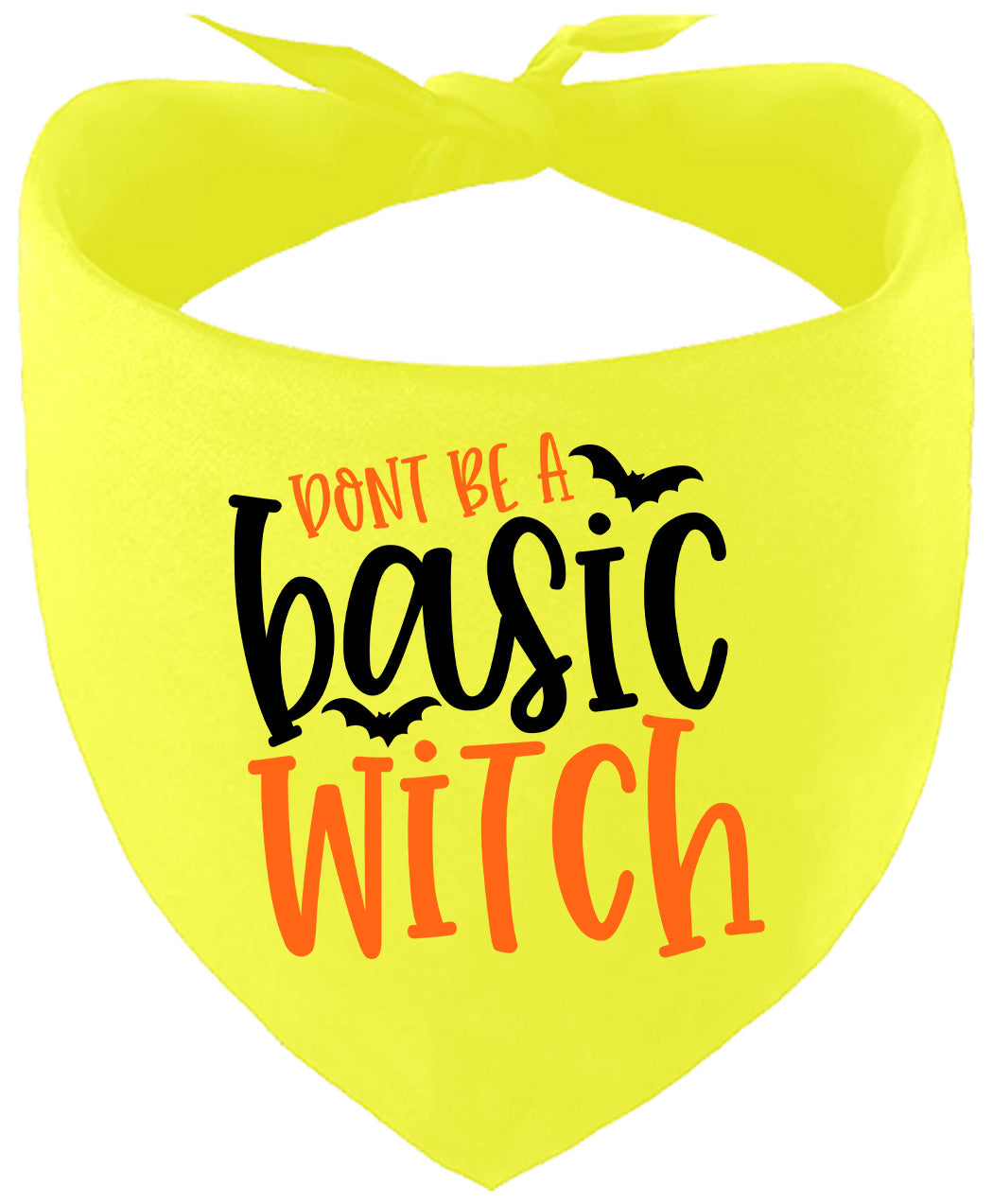Don't Be a Basic Witch Pet Bandana
