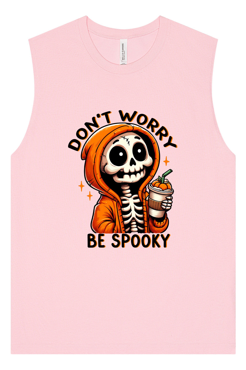 Don't Worry Be Spooky Muscle Tank