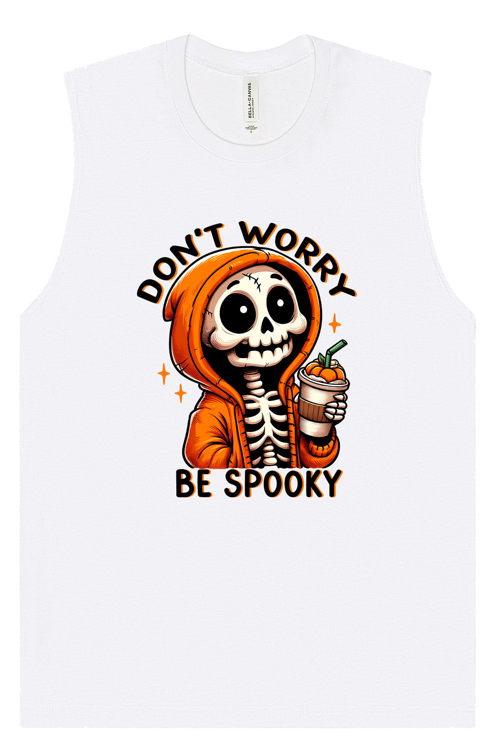 Don't Worry Be Spooky Muscle Tank