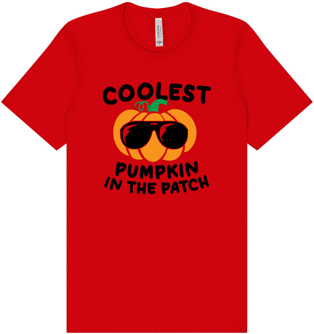 Coolest Pumpkin Adult Bella Canvas Shirt