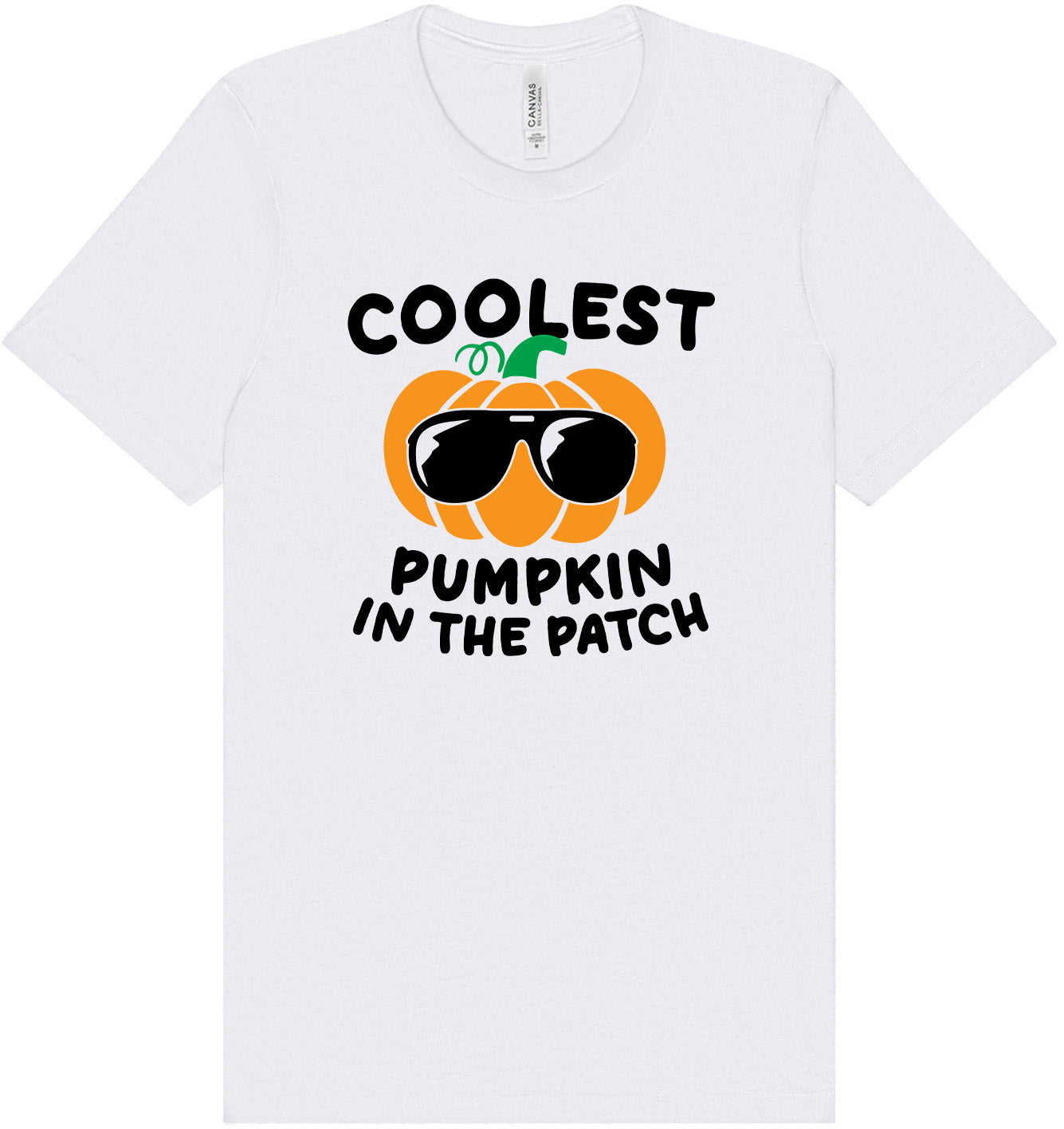 Coolest Pumpkin Adult Bella Canvas Shirt