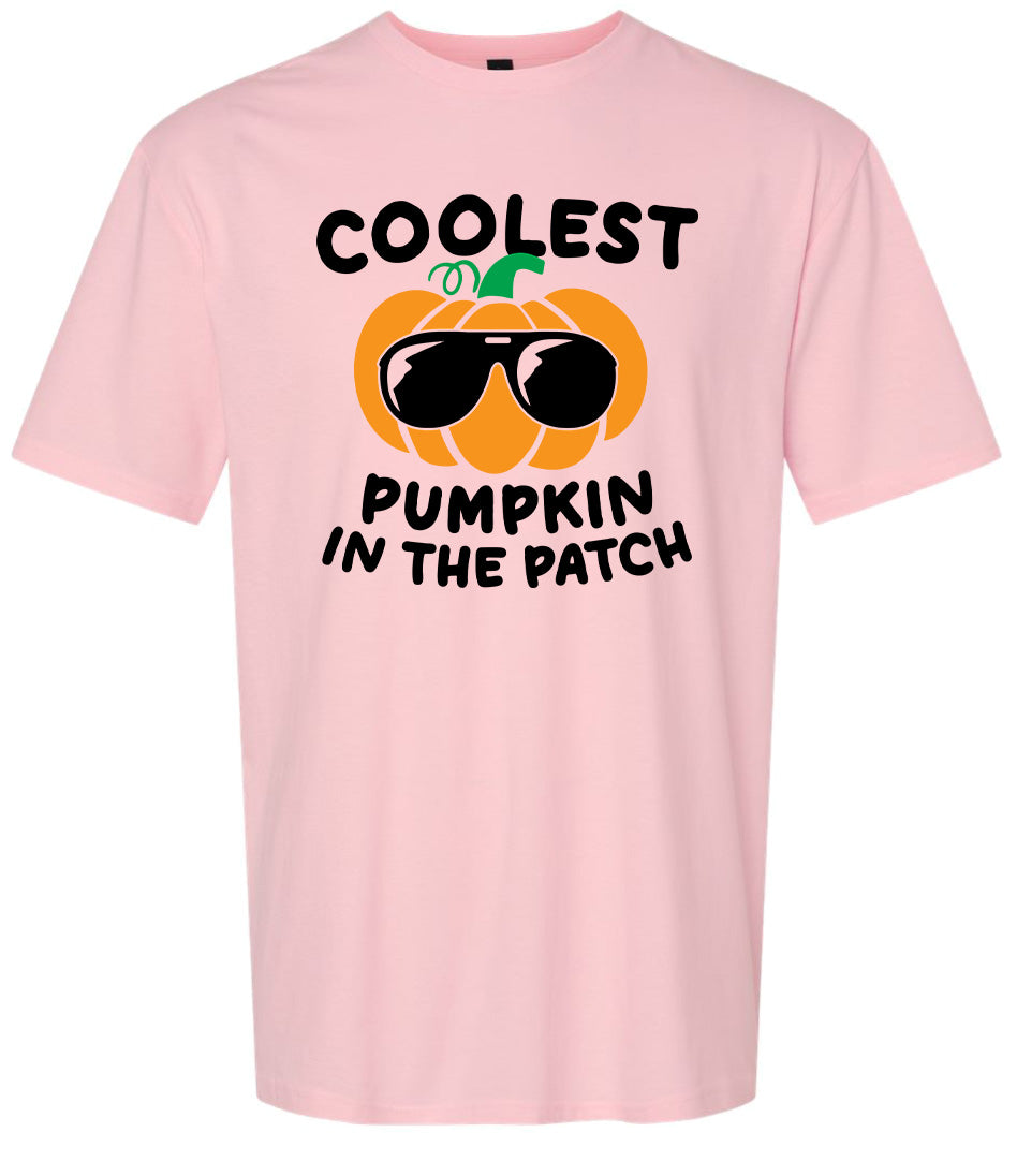 Coolest Pumpkin Adult Gildan Soft Shirt