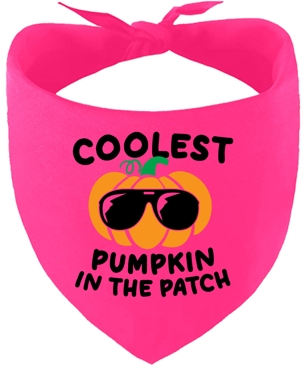 Coolest Pumpkin Pet Bandana
