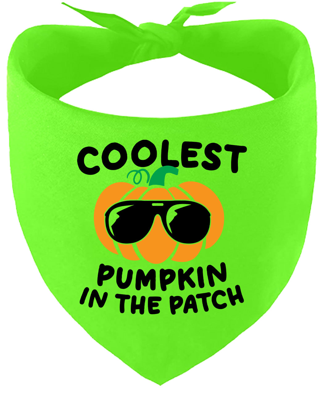Coolest Pumpkin Pet Bandana