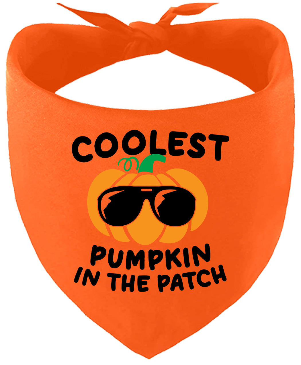 Coolest Pumpkin Pet Bandana