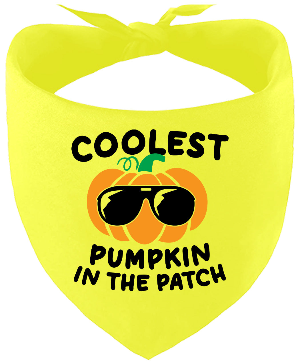 Coolest Pumpkin Pet Bandana