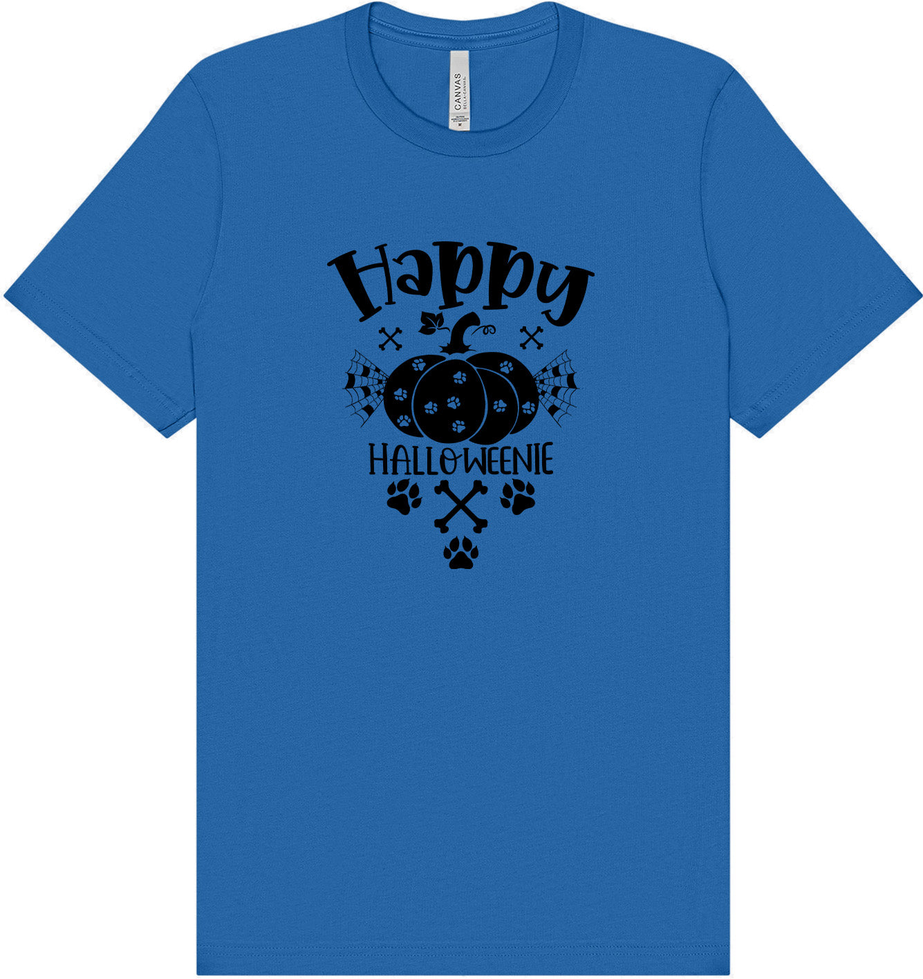 Happy Halloweenie Adult Bella Canvas Shirt