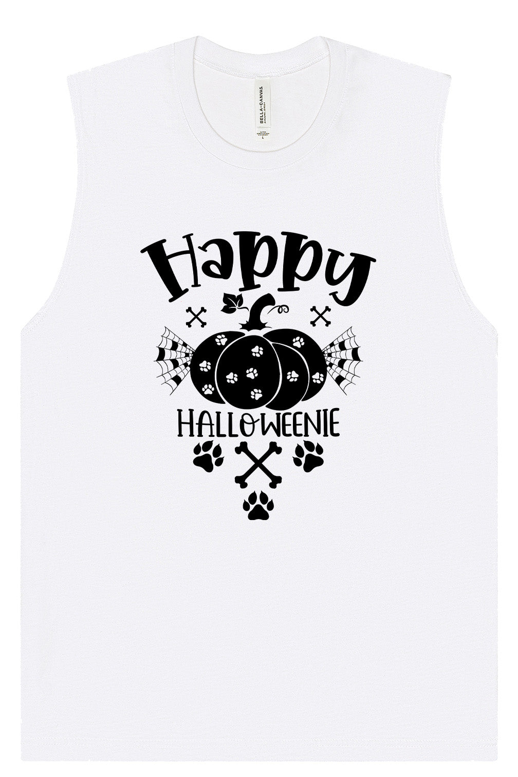 Happy Halloweenie Muscle Tank
