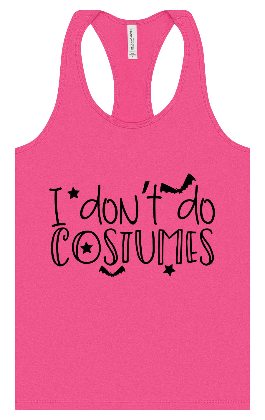 I Don't Do Costumes Women's Racerback Tank