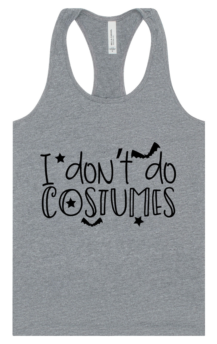 I Don't Do Costumes Women's Racerback Tank