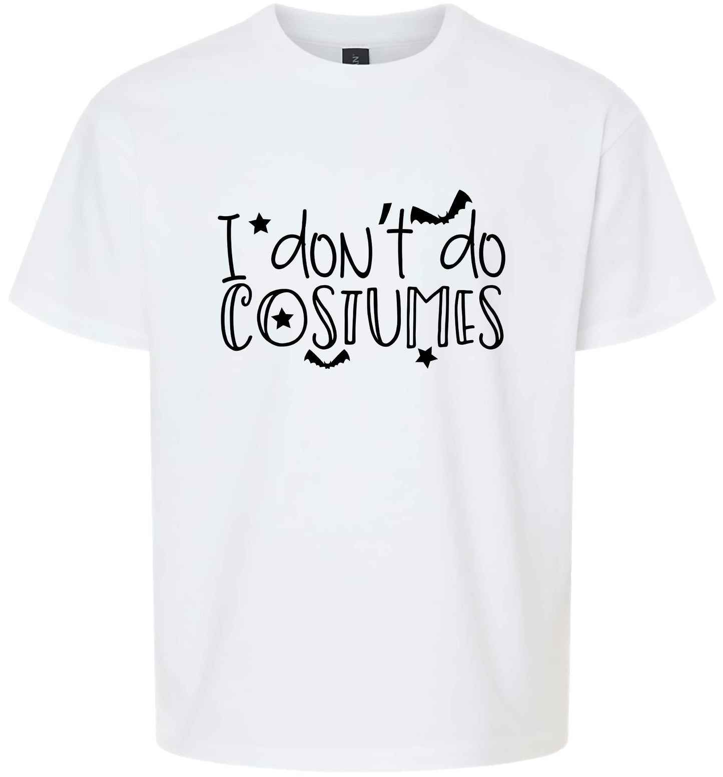 I Don't Do Costumes Children's Gildan Soft Shirt