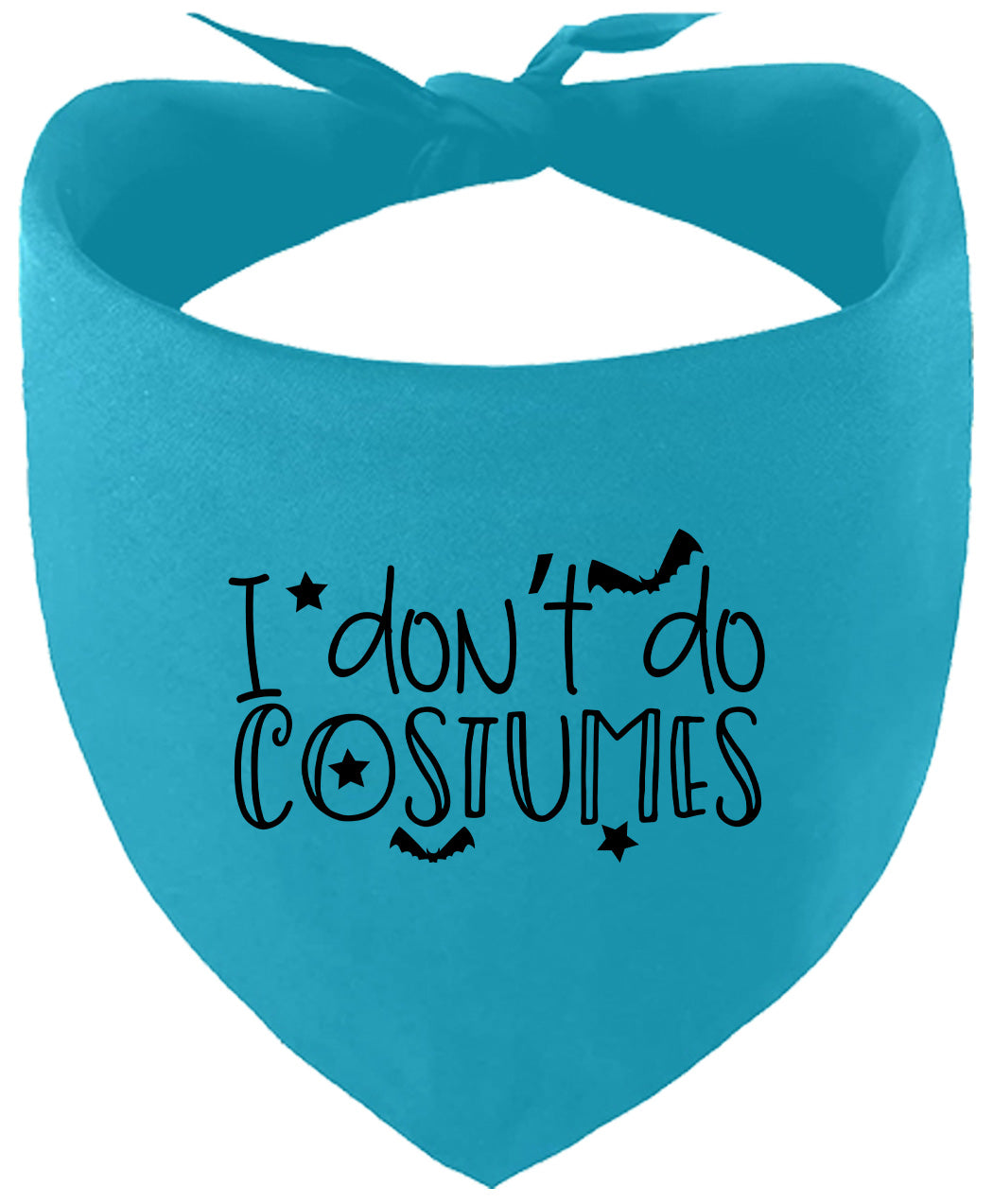 I Don't Do Costumes Pet Bandana