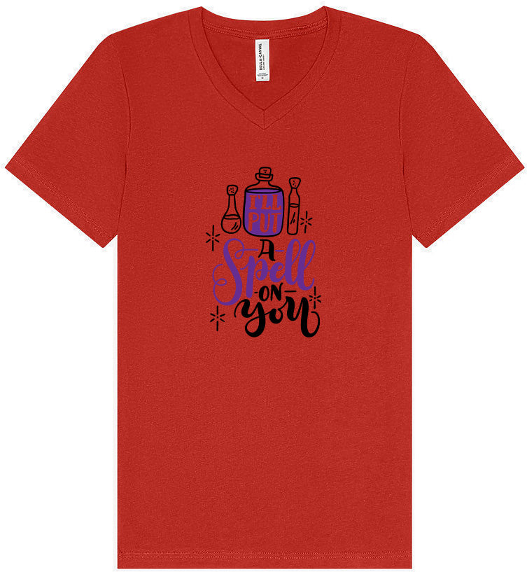 Put a Spell on You Unisex V-Neck Shirt
