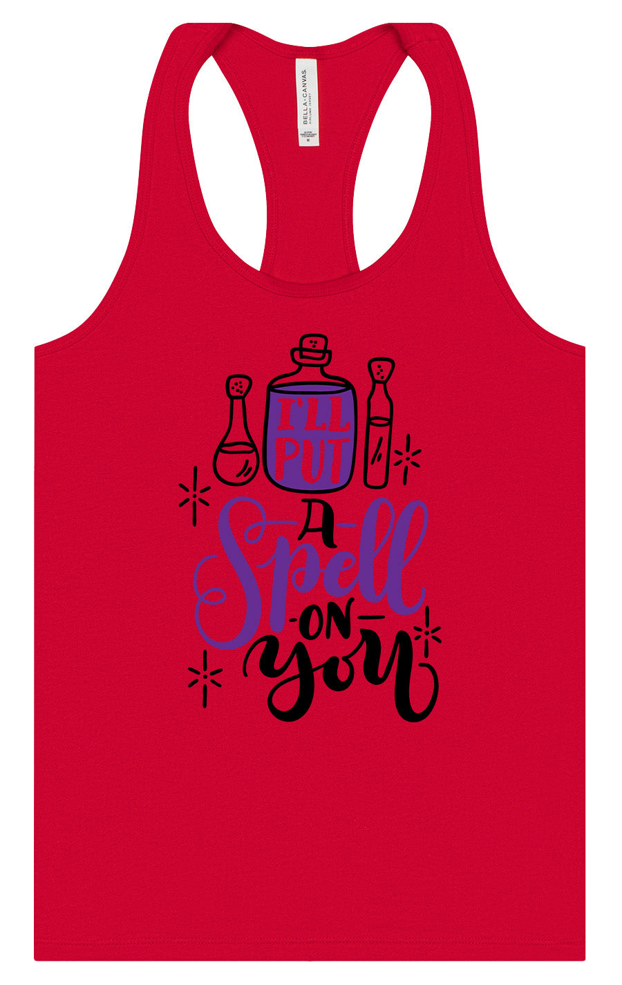 Put a Spell on You Women's Racerback Tank