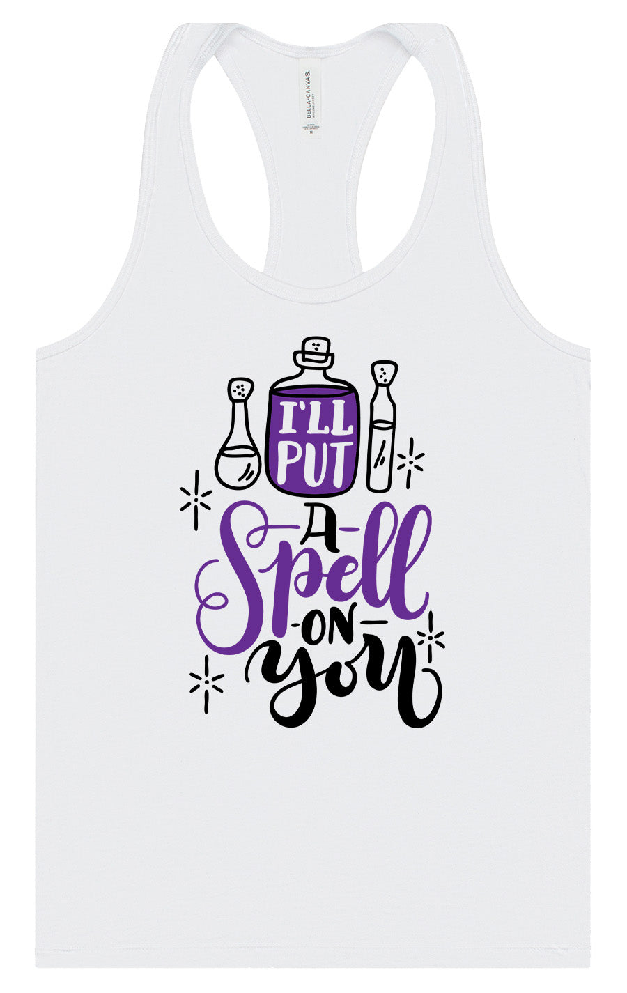 Put a Spell on You Women's Racerback Tank