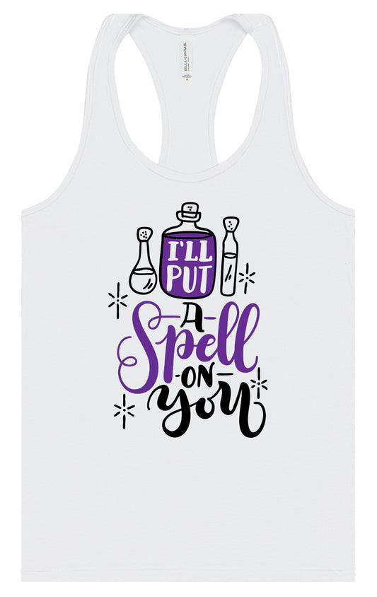 Put a Spell on You Women's Racerback Tank