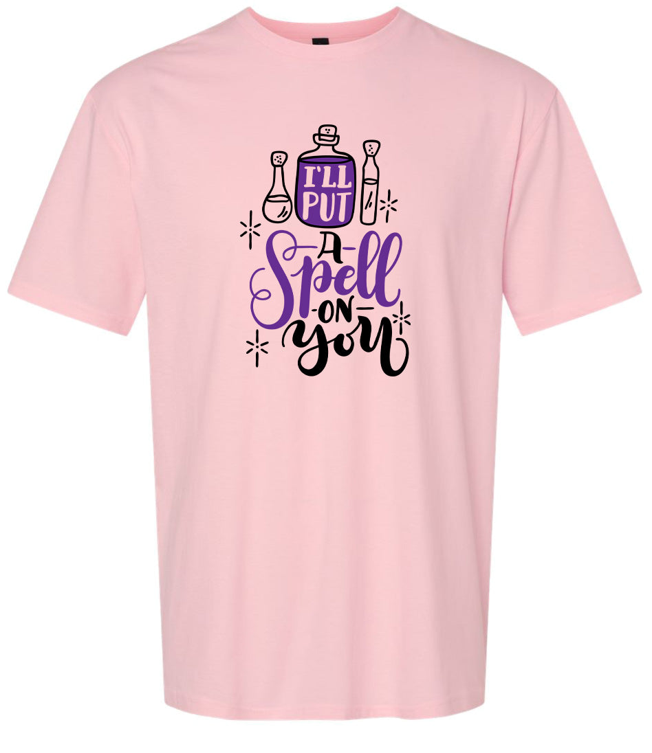 Put a Spell on You Adult Gildan Soft Shirt