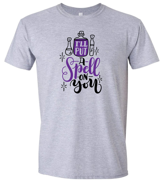 Put a Spell on You Adult Gildan Soft Shirt