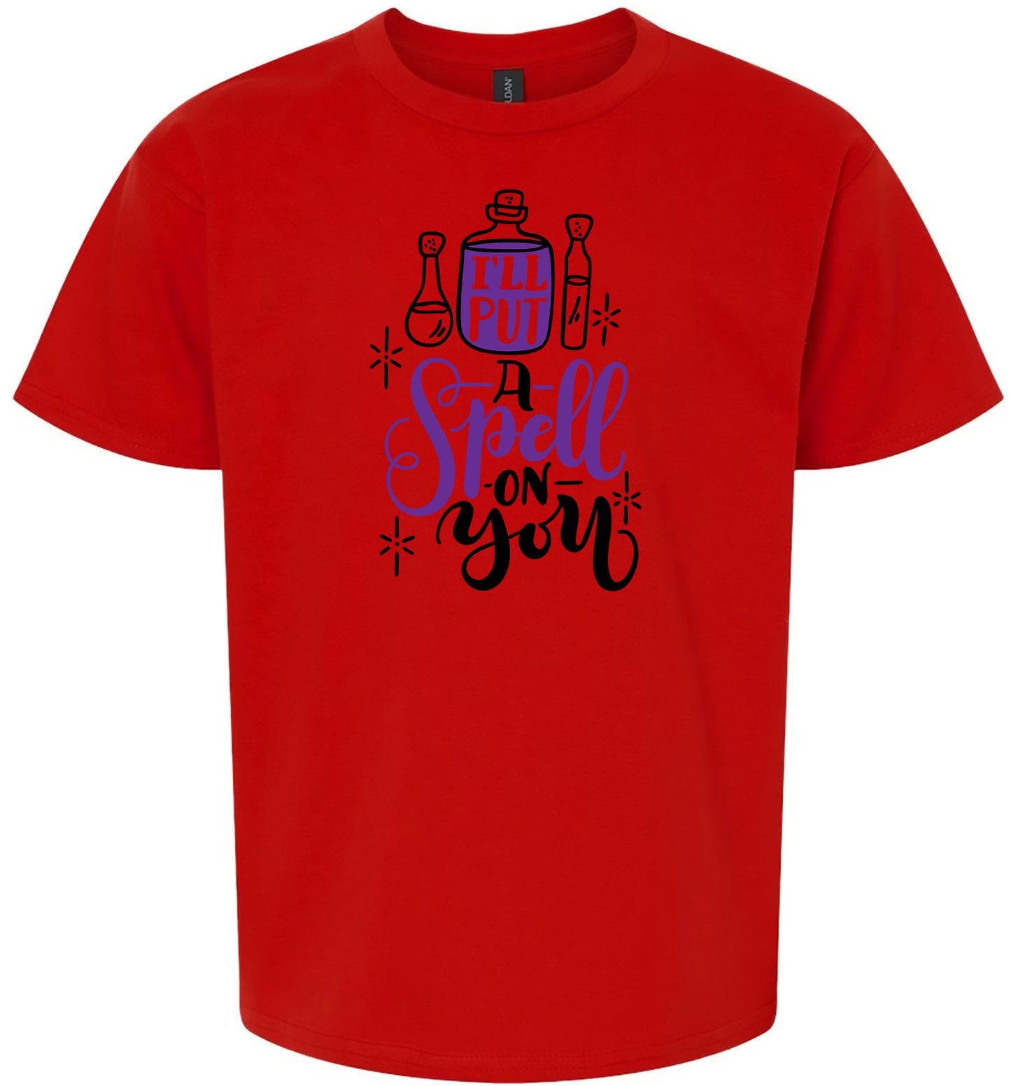 Put a Spell on You Children's Gildan Soft Shirt