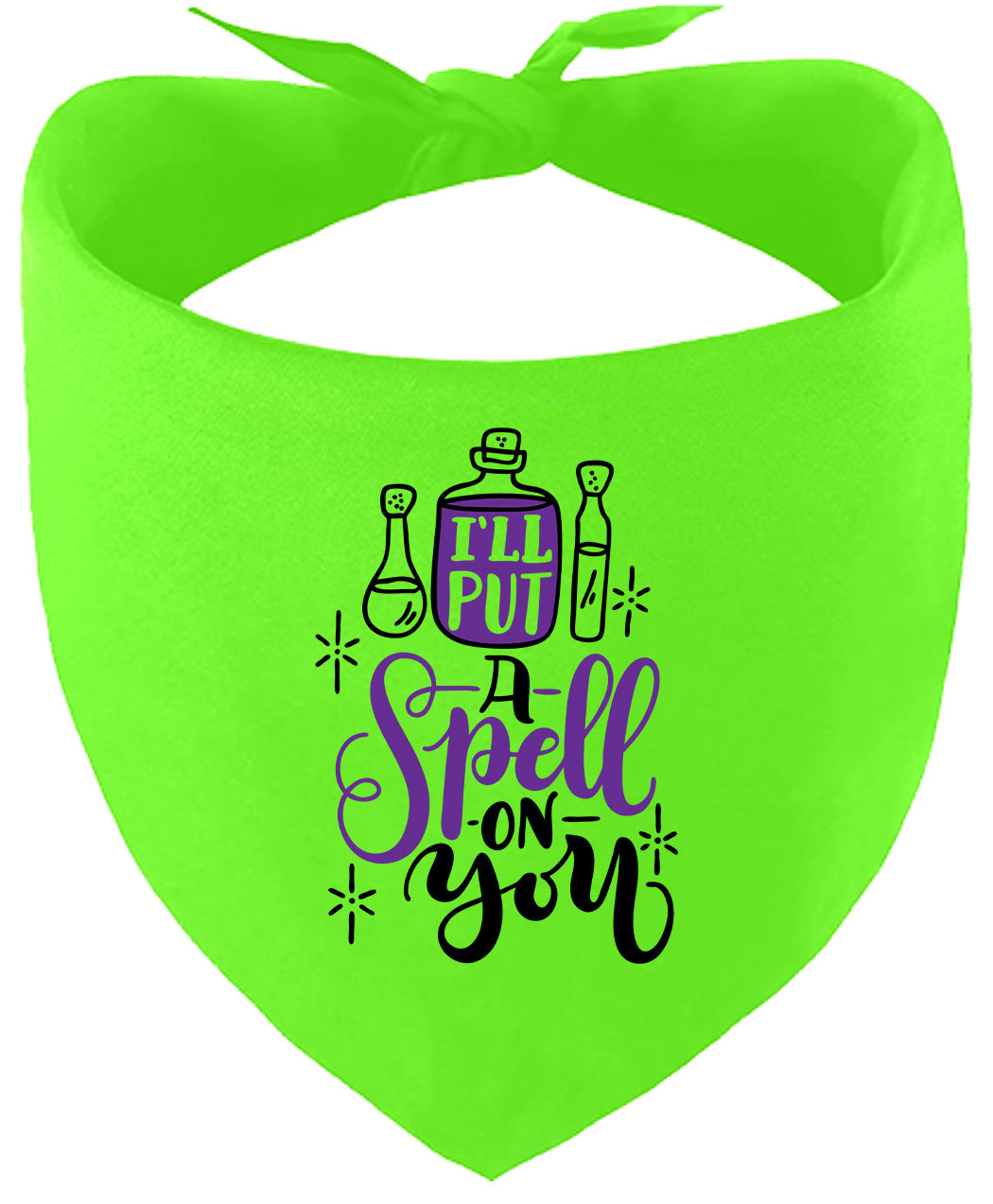 Put a Spell on You Pet Bandana