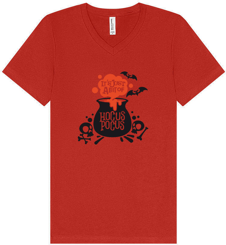 Just a Bunch of Hocus Pocus Unisex V-Neck Shirt