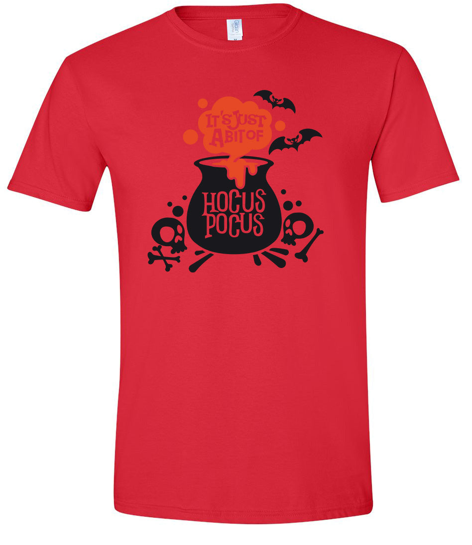Just a Bunch of Hocus Pocus Adult Gildan Soft Shirt