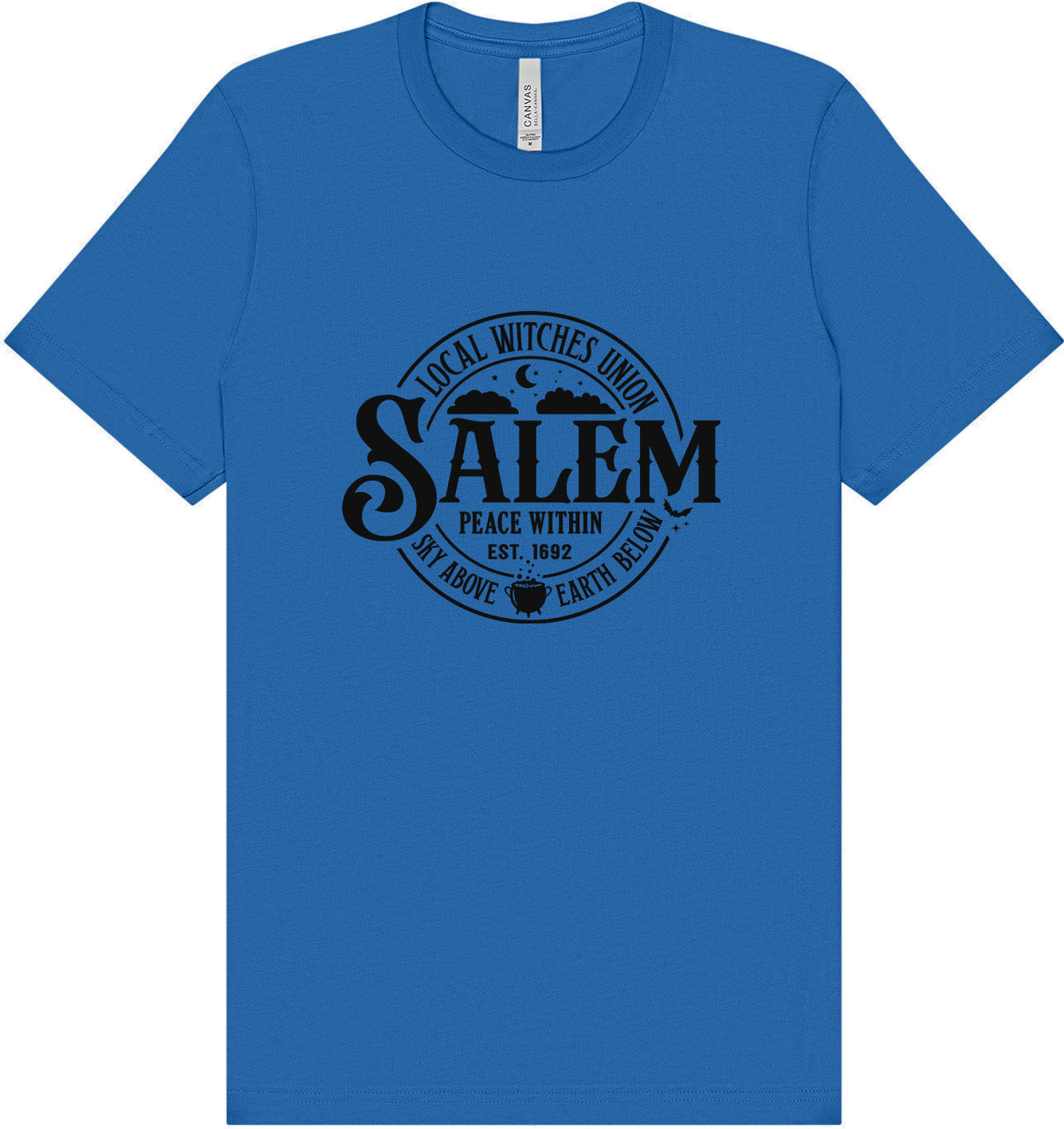 Salem Witches Union Adult Bella Canvas Shirt
