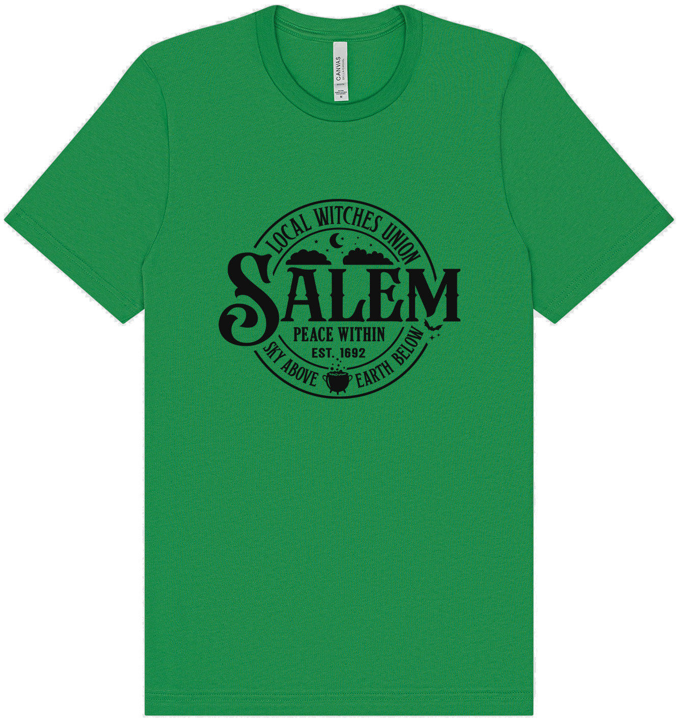 Salem Witches Union Adult Bella Canvas Shirt
