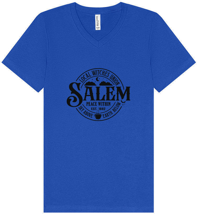 Salem Witches Union Unisex V-Neck Shirt